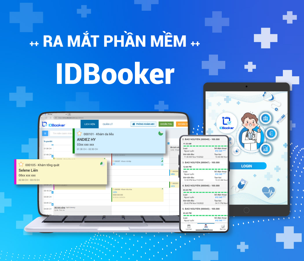 Ra mắt phần mềm đặt và quản lý lịch hẹn cho phòng khám IDBooker